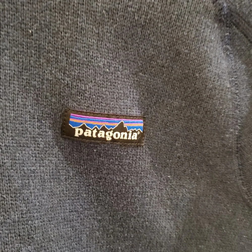 Patagonia Better Sweater Navy Blue Jacket Women Small Quarter Zip Pullover - Picture 7 of 13